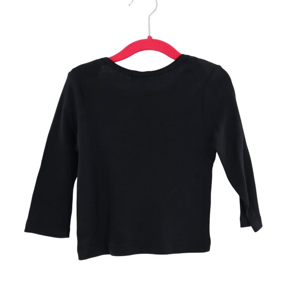 Jack & Nicole Moto Graphic Tee Baby 18-24M Black Casual Playful Basic Comfy‎ NWT - Picture 6 of 7